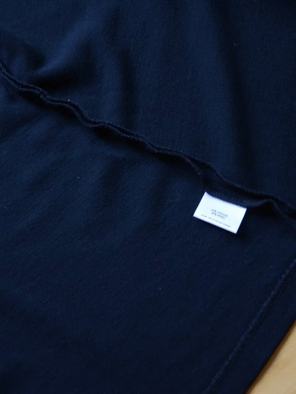 Eileen Fisher Open Front Wool Blend Cardigan Jacket Size M Black